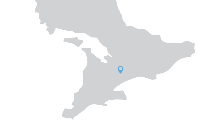 Shelter location map