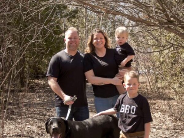 Allie and her family